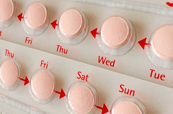 Medikamentenpackung Antibaby-Pille